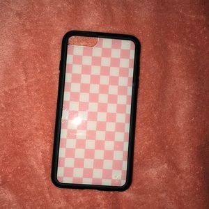 Wildflower Pink Checkers iPhone 6/7 PLUS Case